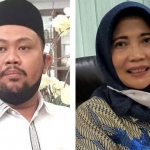 Kolase foto Bupati Gresik, Fandi Akhmad Yani, dan Siti Aminatus Zariyah. foto: SYUHUD/ BANGSAONLINE