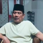 H Gunawan Wibisono atau Abah Gunawan, Caleg DPRD Provinsi Jawa Timur dari PDI Perjuangan Dapil VI Malang Raya saat memberi keterangan