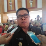 Wakil Wali Kota Blitar Santoso saat ditemui sejumlah awak media.