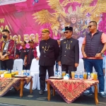 Bupati Malang, Sanusi, saat mengikuti Pesona Gondanglegi yang ke-10.