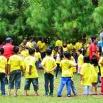 Anak-anak yang dilibatkan dalam permainan. 
