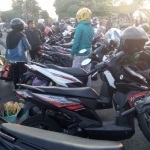 Salah satu titik parkir di Pasar Batu.