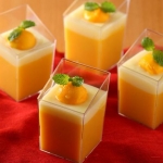 Resep Puding Mangga Cokelat, Menu Dessert Praktis. Foto: Ist
