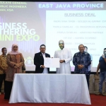 Gubernur Khofifah saat menggelar Program Business Grathering di Jeddah.