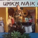 Asdep Pengembangan Rantai Pasok Kemenkop UKM, Sutarmo, saat memberi sambutan dalam agenda di Jembar.