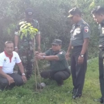 Kegiatan monitoring penghijauan dari Kodam V/ Brawijaya di Pacitan.