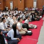 Walikota Surabaya memberikan semangat dan motivasi kepada generasi muda. foto: Humas Pemkot Surabaya