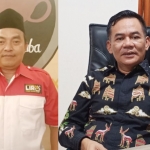 Ketua DPD LSM Lira Kabupaten Gresik Wiwit Arhamur RM dan Ketua Komisi III DPRD Gresik Sulisno Irbansyah. foto: SYUHUD/BANGSAONLINE