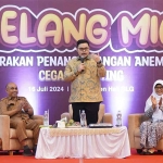 Bupati Kediri, Hanindhito Himawan Pramana, saat memberi sambutan. Foto: Ist