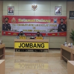 Kunjungan tim peneliti STIK Lemdiklat Polri di Polres Jombang. (foto: ist)