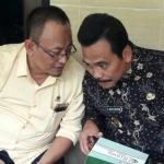 Nurhamim bersama Qosim dalam sebuah kesempatan.