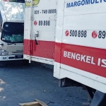 Mobil untuk bengkel berjalan milik Astra Isuzu yang melayani pelanggan tanpa harus datang ke showroom.