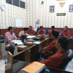Suasana raker Komisi I DPRD Situbondo bersama OPD.