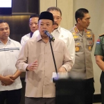 Menteri ATR/BPN saat memberi keterangan ke awak media.