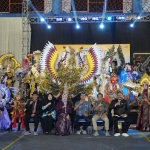 Kegiatan Carnival Fashion Fest di Lamongan Sport Center.