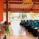 Suasana ketika TP PKK Kota Pasuruan menggelar sosialisasi tentang pencegahan stunting di Pendopo Surga Surgi.