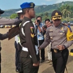 Kegiatan apel gelar pasukan Operasi Zebra Tahun 2018.