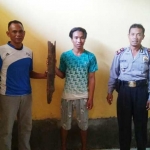 Pelaku diamankan di Mapolres Tuban.