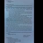 Surat yang ditujukan ke Sekretariat PWI Jombang dan sejumlah instansi terkait diantaranya Ketua Komisi D Kabupaten Jombang. (Dio/BangsaOnline.com)