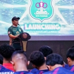 Wali Kota Pasuruan saat memberi sambutan.