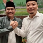 Qosim dan Alif dalam sebuah acara.