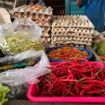 Harga cabai keriting di Jatim hari ini mulai stabil. Foto: Sulthon/Bangsaonline.