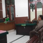 Sidang kasus penamparan Pimred atau Pimpinan Redaksi Memorandum.