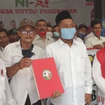 Jaringan Lintas PAC Projo saat deklarasi dukungan kepada Gus Yani-Bu Min. (foto: ist)