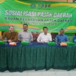 Acara sosialisasi pajak yang digelar BPPD Sidoarjo di salah satu kelurahan. Foto: Ist.