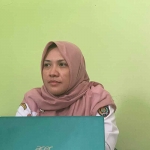 Dwi Rahayu Puspitaningrum Kabid Ketersediaan dan Stabilisasi Pangan DKPP Kabupaten Ngawi, saat ditemui awak media.