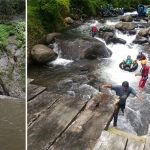 Pesona Air Terjun Kertoembo yang memikat para wisatawan untuk mengunjunginya.