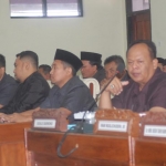 ILUSTRASI: Rapat Paripurna di gedung DPRD Trenggalek, beberapa bulan yang lalu.