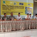 Sosialisasi bantuan stimulan perumahan swadaya (BSPS) tahun 2023.