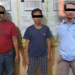 Ketiga tersangka, yakni bos baby lobster, oknum kades, dan oknum polisi digerebek saat pesta sabu.