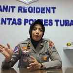 Iptu Fauziyatul Adfina, Kanit Regident Satlantas Polres Tuban. Foto: ACHMAD CHOIRUDIN/ BANGSAONLINE