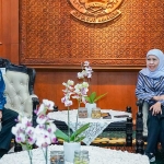 Gubernur Khofifah saat audiensi dengan Bupati Bondowoso.