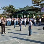 Kampanye Stop Bullying di SMK Negeri Rengel oleh Polsek Rengel. foto: GUNAWAN/ BANGSAONLINE