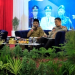 Wakil Wali Kota Pasuruan Adi Wibowo (pegang mik) saat menjadi narasumber di FGD kamtibmas.