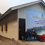 Ada 15 huntara berukuran 4×6 meter dengan dua kamar dan satu ruangan serba guna.