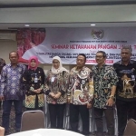 Paguyuban Pedagang Sapi dan Daging Segar (PPSDS) Jatim menggelar seminar Ketahanan Pangan Jawa Timur di Hotel Sahid Surabaya, Kamis (1/8). foto: DIDI ROSADI/ BANGSAONLNIE