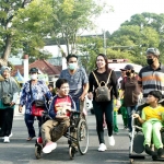Suasana acara yang digelar Pemkot Pasuruan saat memperingati Hari Disabilitas Internasional.