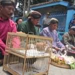 Pametri saat menggelar ruwatan di depan rumah Amien Rais, Kamis (16/10/2014). (Sunartono/JIBI/Harian Jogja) 