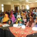 Suasana HUT HARIAN BANGSA ke-15 di Sumenep yang dirayakan bersama 200 anak yatim dan dhuafa. foto: Faisal/BangsaOnline.com