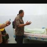 Dalam perawatan, Delia Herlina wartawati memberikan keterangan kepada Satgas Anti Kekerasan Wartawan Dewan Pers.