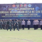  Penutupan TMMD ke-128 di Desa Slempit, Kecamatan Kedamean. foto: ist.