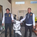 Barang bukti Honda Beat yang diamankan Polres Sampang dari tangan pelaku curanmor