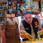 Sidak atau inspeksi mendadak yang dilakukan Satgas Pangan Polres Pasuruan.