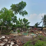 Rumah terdampak banjir di Situbondo.