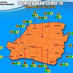 Peta Sebaran Covid-19 di Kabupaten Bangkalan per tanggal 2 April 2020