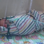 Bayi yang ditemukan mendapatkan perawatan di Puskesmas Sukodono.